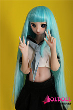Mini Doll ミニドール 最新作 60cm 普通乳 S2ヘッド シリコン製 軽量化 1kg 収納が便利 使いやすい 普段は鑑賞用 小さいラブドール 女性素体 フィギュア cosplay