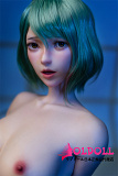 WAXDOLL フルシリコン製  172cm Fカップ+GE107-2ヘッド アニメタイプ 等身大ロリリアルラブドール