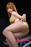 Yearndoll 165cm Cカップ 【通常版】 Y206-5ヘッド 掲載画像フルシリコンドール  口開閉機能 リアルな口腔構造あり 等身大リアルラブドール