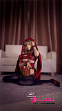 Mini Doll ミニドール 高級シリコン製 小红帽（xiaohongmao）ヘッド 最新型72cmボディー セックス可能 収納が便利（隠しやすい） 使いやすい 普段は鑑賞用 小さいラブドール 女性素体 フィギュア cosplay