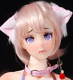 Mini Doll ミニドール 高級シリコン製 小红帽（xiaohongmao）ヘッド 最新型72cmボディー セックス可能 収納が便利（隠しやすい） 使いやすい 普段は鑑賞用 小さいラブドール 女性素体 フィギュア cosplay