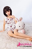 AXBDOLL  140cm バスト中 ヘッド#TD45 掲載画像がリアルメイク塗装加工あり ロリ系TPEラブドール