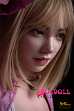 Irontechdoll 169cm Bカップ S39ヘッド シリコン製リアルラブドール 塗装加工あり 眉毛と睫毛植毛加工あり 等身大 ダッチワイフ