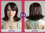 JYDOLL 紫ヘッド 125cm Ｇカップ巨乳  シリコン製ヘッド＋TPEボディ 等身大ラブドール