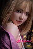 Irontechdoll 169cm Bカップ S39ヘッド シリコン製リアルラブドール 塗装加工あり 眉毛と睫毛植毛加工あり 等身大 ダッチワイフ