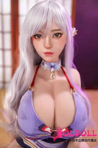 JYDOLL 紫ヘッド 125cm Ｇカップ巨乳  シリコン製ヘッド＋TPEボディ 等身大ラブドール