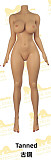 Irontechdoll 161cm Fカップ  S40 Eileenヘッド  シリコンヘッド+TPEボディ リアルラブドール 塗装加工あり 眉毛と睫毛植毛加工あり  リアルドール 等身大 ダッチワイフ