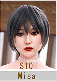 Irontechdoll 161cm Fカップ  S40 Eileenヘッド  シリコンヘッド+TPEボディ リアルラブドール 塗装加工あり 眉毛と睫毛植毛加工あり  リアルドール 等身大 ダッチワイフ