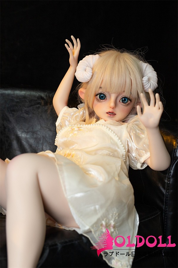 Real girl 100cm 貧乳 羊角ヘッド フルシリコン製等身大リアルラブドール