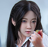 Real girl 148cm Cカップ ヘッドR63 tpe製等身大リアルラブドール 掲載画像は植毛タイプ