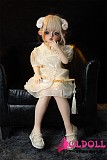 Real girl 100cm 貧乳 羊角ヘッド フルシリコン製等身大リアルラブドール