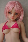 Real girl 100cm 貧乳 羊角ヘッド フルシリコン製等身大リアルラブドール