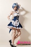 【AI美女】orange in フルシリコンドール 158cm Cカップ  #600ヘッド  ダッチワイフ