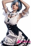 【AI美女】orange in フルシリコンドール 158cm Cカップ  #600ヘッド  ダッチワイフ