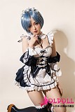 【AI美女】orange in フルシリコンドール 158cm Cカップ  #600ヘッド  ダッチワイフ