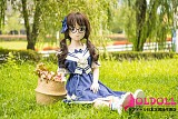 Qita Doll  フルシリコン製ドール #静香（jingxiang）ヘッド 160cm Aカップ リアルラブドール