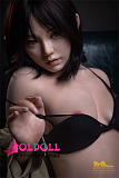 Irontechdoll 163cm Aカップ  S40ヘッド  シリコン製リアルラブドール 塗装加工あり 眉毛と睫毛植毛加工あり  リアルドール 等身大 ダッチワイフ