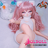MOZU DOLL 85cm 艾莉(aili)ちゃん ソフトビニール製頭部 TPE製ボディ  ラブドール 宣伝画像と同じ制服も付属