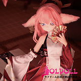 MOZU DOLL 85cm 狐（kitune）ちゃん2.0 ソフトビニール製頭部 TPE製ボディ  ラブドール 宣伝画像と同じ制服も付属