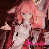 MOZU DOLL 85cm 狐（kitune）ちゃん2.0 ソフトビニール製頭部 TPE製ボディ  ラブドール 宣伝画像と同じ制服も付属