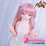 MOZU DOLL 85cm 艾莉(aili)ちゃん ソフトビニール製頭部 TPE製ボディ  ラブドール 宣伝画像と同じ制服も付属