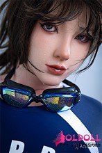 Real lady 170cm  Cカップ S36ヘッド 有名モデルの型取り シリコン製リアルラブドール 塗装加工あり 眉毛と睫毛植毛加工あり  リアルドール 等身大 ダッチワイフ