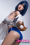 orange in フルシリコンドール 158cm Cカップ  ##6-020kヘッド  ダッチワイフ