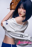 orange in フルシリコンドール 158cm Cカップ  ##6-020kヘッド  ダッチワイフ