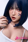 orange in フルシリコンドール 158cm Cカップ  ##6-020kヘッド  ダッチワイフ