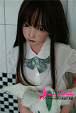 FUDOLL 新作ボディ 135cm AAカップ  #J023 瑶瑶ちゃん 掲載画像フルシリコン素材 眉毛と睫毛植毛加工あり 等身大リアルラブドール