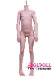 FUDOLL 新作ボディ 135cm AAカップ  #J023 瑶瑶ちゃん 掲載画像フルシリコン素材 眉毛と睫毛植毛加工あり 等身大リアルラブドール