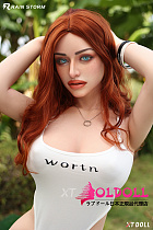 XTDOLL Evelinaヘッド 163cm Fカップ  宣伝画像フルシリコンドール 等身大リアルラブドール