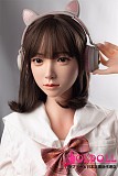 Real girl 157cm Fカップ ヘッド R64 口開閉機能対応可能 シリコンヘッド+tpe製ボディ 等身大リアルラブドール ボディーとヘッド材質など選択可能