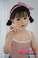 AXBDOLL 掲載画像シリコンヘッドAGB17 110CM AAカップ（バスト平ら） tpeボディ ロリ系ミニドール 等身大TPEラブドール