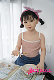 AXBDOLL 掲載画像シリコンヘッドAGB17 110CM AAカップ（バスト平ら） tpeボディ ロリ系ミニドール 等身大TPEラブドール