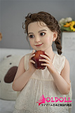 AXBDOLL 掲載画像シリコンヘッドAGB20 110CM AAカップ（バスト平ら） tpeボディ ロリ系ミニドール 等身大TPEラブドール