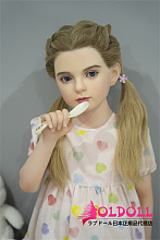AXBDOLL 掲載画像シリコンヘッドAGC01 110CM AAカップ（バスト平ら） tpeボディ ロリ系ミニドール 等身大TPEラブドール