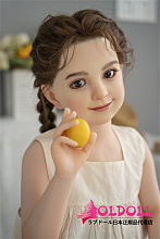 AXBDOLL 掲載画像シリコンヘッドAGB20 110CM AAカップ（バスト平ら） tpeボディ ロリ系ミニドール 等身大TPEラブドール