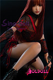 【最新作戦闘機 エアバッグ包み込み式膣、波打つお尻】Sino doll 実践向け Soft-max 167cm Fカップ S43ヘッド ナチュラル肌 フルシリコンラブドール