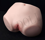 【極限ソフトSoft-maxと戦闘機ヴァギナ体験可能】 sino doll  サイズ大 オナホール ホール シリコン製 超リアル お尻 二穴あり