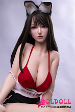 Irontechdoll 165cm Gカップ S41ヘッド シリコン製リアルラブドール 塗装加工あり 眉毛と睫毛植毛加工あり  リアルドール 等身大 ダッチワイフ