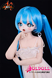 MOZU DOLL 85cm 芙芙ちゃん 軟性舌付き ソフトビニール製頭部 TPE製ボディ  ラブドール 宣伝画像と同じ制服も付属