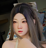 XTDOLL 158cm Fカップ  Mercatヘッド 宣伝画像TPE製ボディ+シリコンヘッド 等身大リアルラブドール