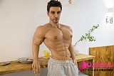 Qita Doll 最新作 177CM 漢さん フルシリコン製 筋肉タイプ 男性ラブドール ペニス分体式 宣伝画像日焼け肌色 等身大リアルドール イケメン