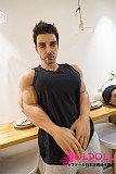 Qita Doll 最新作 177CM 漢さん フルシリコン製 筋肉タイプ 男性ラブドール ペニス分体式 宣伝画像日焼け肌色 等身大リアルドール イケメン