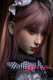 OLDOLL 168cm Dカップ #DD10ヘッド しおりちゃん 宣伝画像フルシリコン製 眉毛と睫毛植毛加工あり 等身大ラブドール