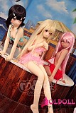 凹凸咪 aotume（アニメドール）135cm AAカップ(Slim)  #98ヘッド TPE製 等身大 リアルラブドール