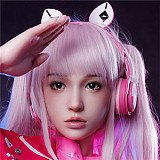 18kg軽量化 Art-doll 最新作148cm AAカップ M2ヘッド  フルシリコンラブドール（新しいシリーズ M16ボルトのジョイントを採用）