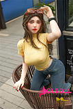 Irontechdoll 159cm GカップPlus  S40ヘッド  シリコンヘッド+TPEボディ リアルラブドール 塗装加工あり 眉毛と睫毛植毛加工あり  リアルドール 等身大 ダッチワイフ