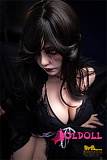 【ハロウィンメイク】Irontechdoll 167cm  Dカップ S40ヘッド シリコン製リアルラブドール 塗装加工あり 眉毛と睫毛植毛加工あり  リアルドール 等身大 ダッチワイフ